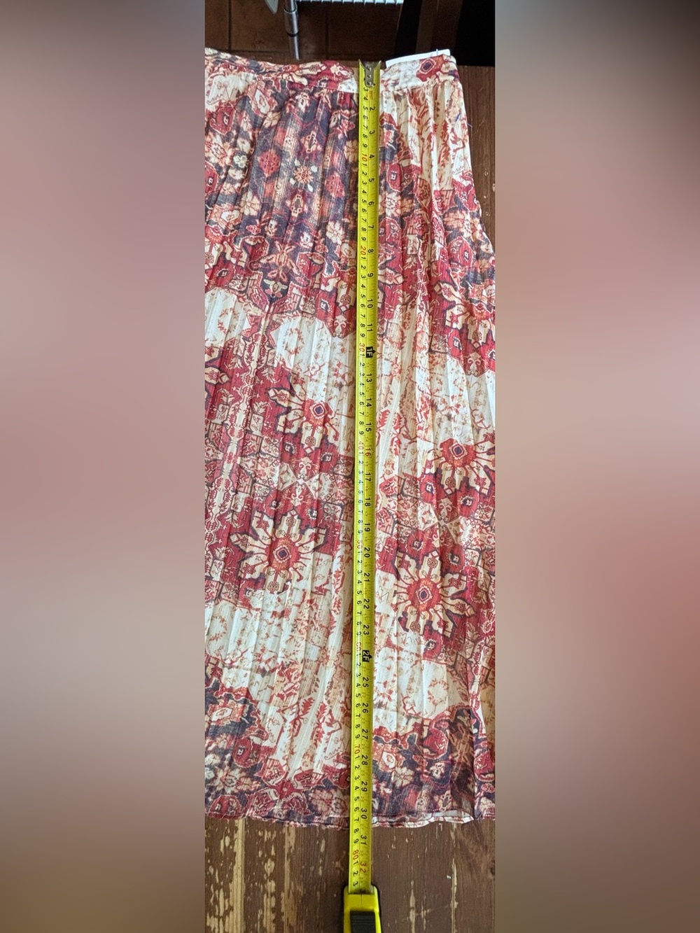 Anthropologie Akemi and Kin pleated Laurel Canyon midi skirt. Small. NWT - Picture 6 of 12